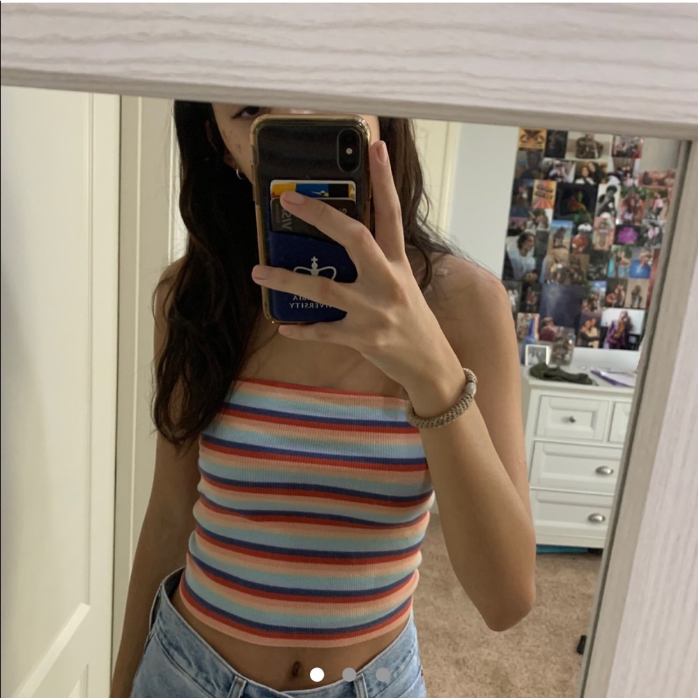 american eagle tube top
